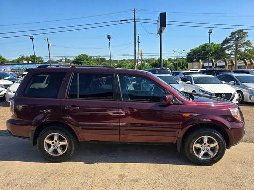 Maroon 2007 Honda Pilot EX-L