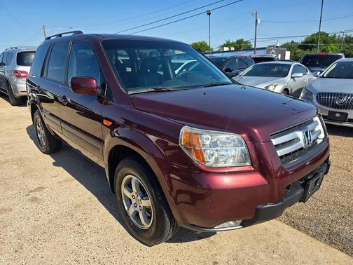 Maroon 2007 Honda Pilot EX-L