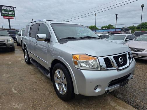 Brilliant Silver 2012 Nissan Armada Platinum