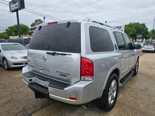 Brilliant Silver 2012 Nissan Armada Platinum