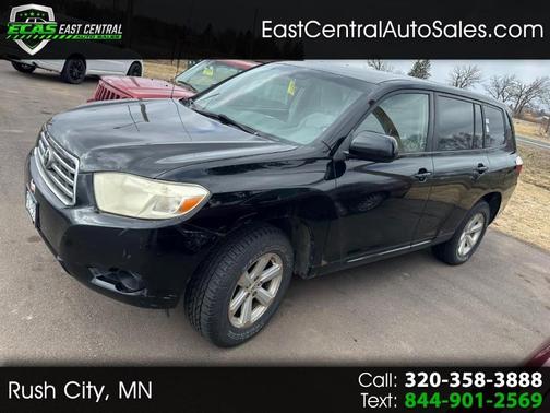 Black 2008 Toyota Highlander