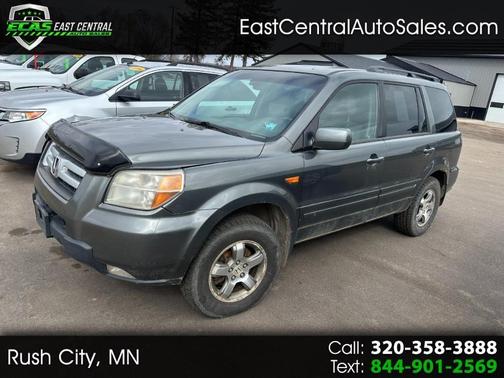 Black 2007 Honda Pilot EX-L