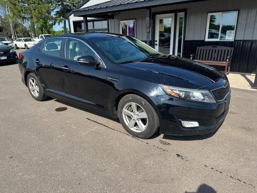 Black 2015 Kia Optima LX