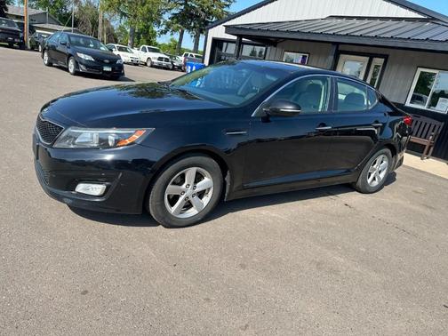 Black 2015 Kia Optima LX