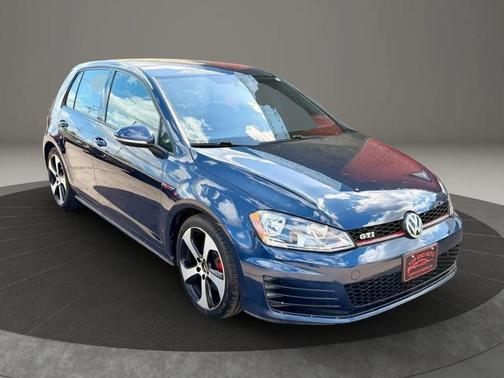 Night Blue Metallic 2017 Volkswagen Golf GTI 2.0T S 4-Door