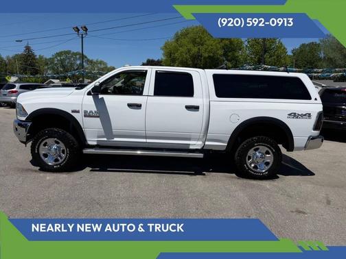 Bright White Clearcoat 2017 RAM 2500 Tradesman Crew Cab 4x4 6'4' Box