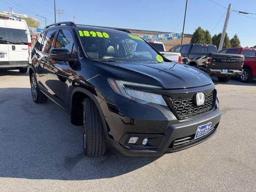 Crystal Black Pearl 2019 Honda Passport Touring