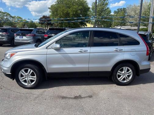 Alabaster Silver Metallic 2011 Honda CR-V EX-L
