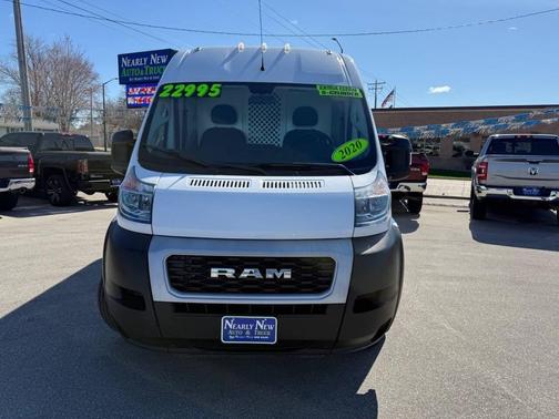 Bright White Clearcoat 2020 RAM ProMaster 2500 High Roof