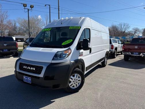 Bright White Clearcoat 2020 RAM ProMaster 2500 High Roof