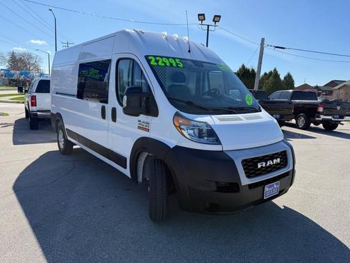 Bright White Clearcoat 2020 RAM ProMaster 2500 High Roof