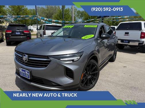 Satin Steel Metallic 2022 Buick Envision AWD Essence