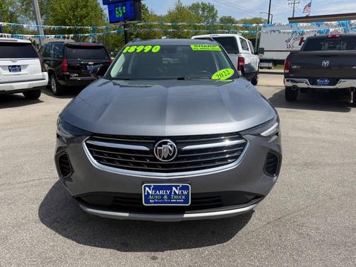 Satin Steel Metallic 2022 Buick Envision AWD Essence