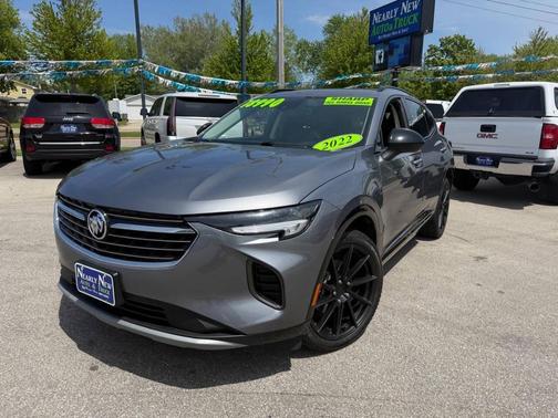 Satin Steel Metallic 2022 Buick Envision AWD Essence