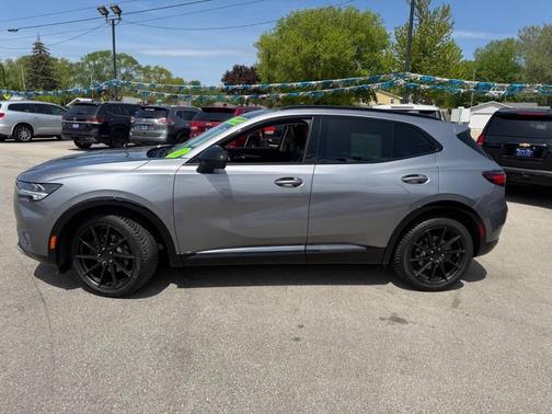 Satin Steel Metallic 2022 Buick Envision AWD Essence