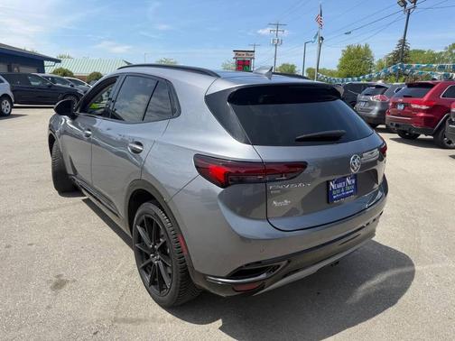 Satin Steel Metallic 2022 Buick Envision AWD Essence