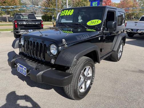 Black Clear Coat 2015 Jeep Wrangler Sport