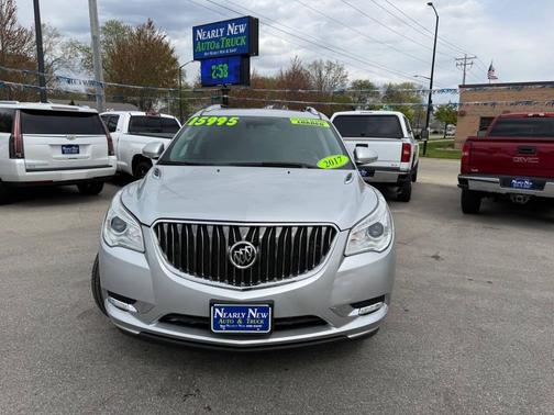 Summit White 2017 Buick Enclave Leather