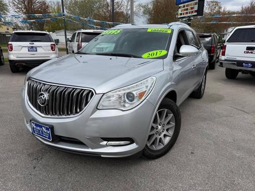Summit White 2017 Buick Enclave Leather