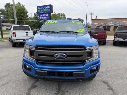 Velocity Blue 2019 Ford F-150 XLT