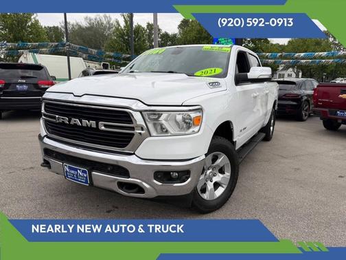 Bright White Clear Coat 2021 RAM 1500 Big Horn/Lone Star