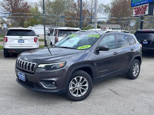 Granite Crystal Metallic Clearcoat 2021 Jeep Cherokee Latitude Plus