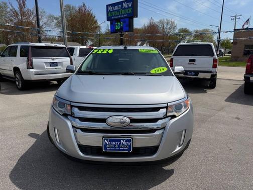 Ingot Silver Metallic 2014 Ford Edge SEL