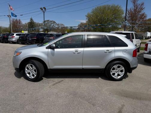 Ingot Silver Metallic 2014 Ford Edge SEL