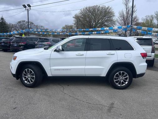 Bright White Clearcoat 2016 Jeep Grand Cherokee Limited