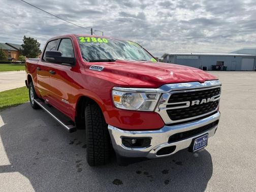 Red 2024 RAM 1500 Big Horn/Lone Star