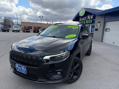 Diamond Black Crystal Pearlcoat 2021 Jeep Cherokee Latitude Plus