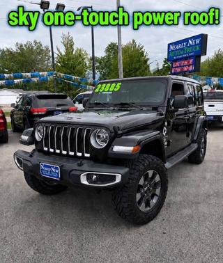 Black Clearcoat 2020 Jeep Wrangler Unlimited Sahara