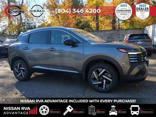 Gun Metallic 2026 Nissan Kicks SV