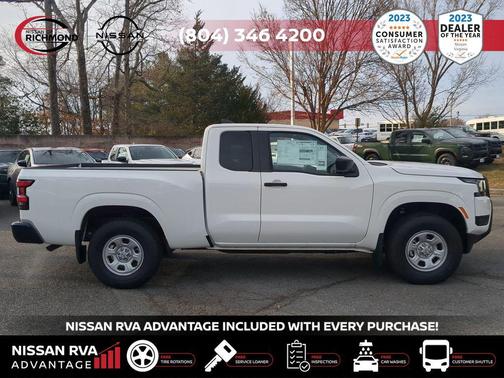 Glacier White 2026 Nissan Frontier S
