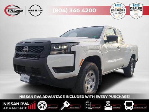 Glacier White 2026 Nissan Frontier S