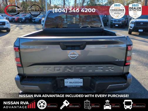 Gun Metallic 2026 Nissan Frontier SV