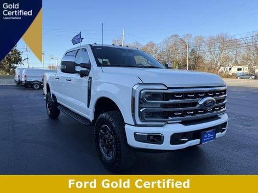 White 2024 Ford F-350 Platinum
