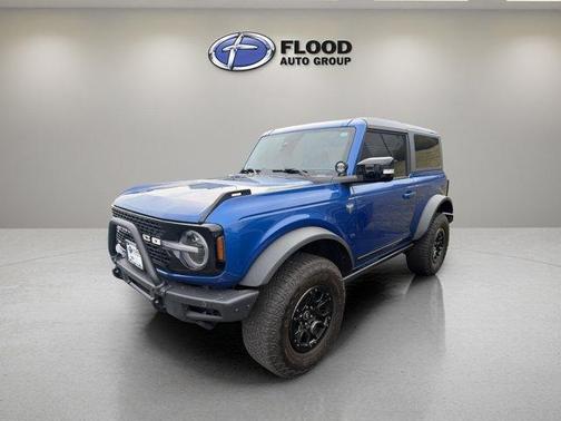 Blue 2021 Ford Bronco First Edition