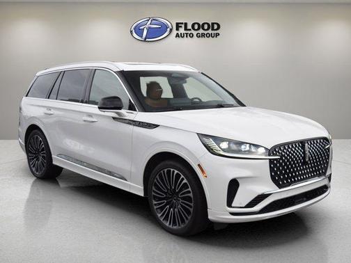 White 2025 Lincoln Aviator Black Label AWD