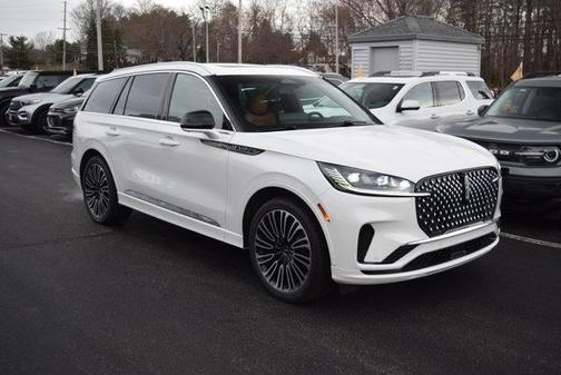 White 2025 Lincoln Aviator Black Label AWD