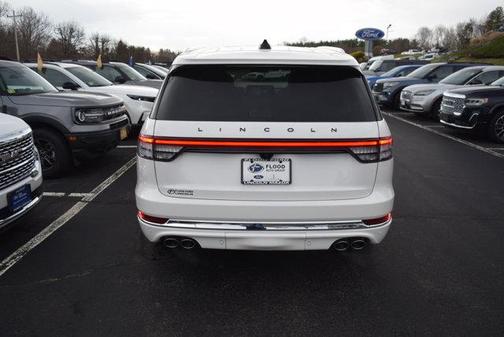 White 2025 Lincoln Aviator Black Label AWD