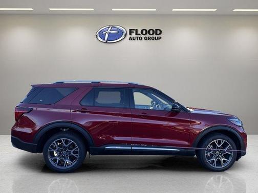 Ruby Red Metallic Tinted Clearcoat 2027 Ford Explorer Platinum