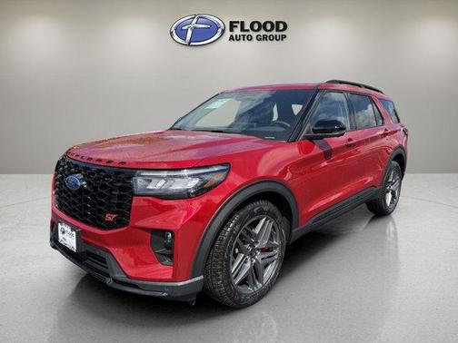 Rapid Red Metallic Tinted Clearcoat 2026 Ford Explorer ST