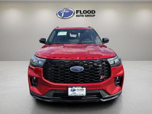 Rapid Red Metallic Tinted Clearcoat 2026 Ford Explorer ST