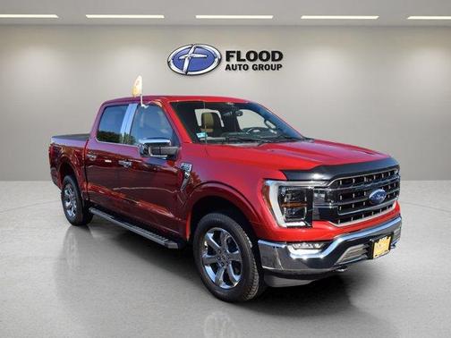 Red 2021 Ford F-150 Lariat