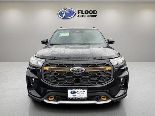 Agate Black Metallic 2026 Ford Explorer Tremor