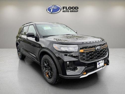 Agate Black Metallic 2026 Ford Explorer Tremor