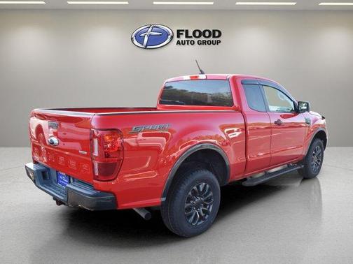 Red 2020 Ford Ranger XLT