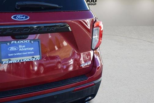 Red 2023 Ford Explorer ST-Line