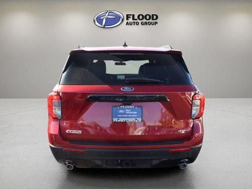Red 2023 Ford Explorer ST-Line